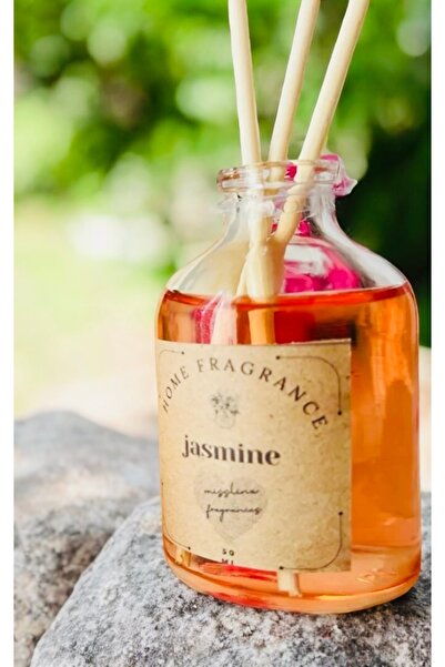 mislinapearls Yasemin çiçeği bambu çubuklu oda kokusu 50ml kötü koku giderici