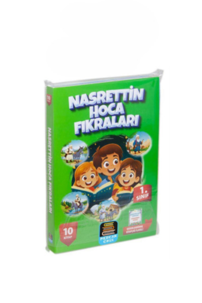 Parıltı Yayınları 1.Sınıf Nasrettin Hoca Fıkraları 10 Kitap Set (
