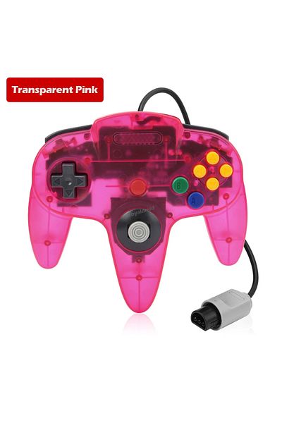 HeroAngel 8 Colors Wired Gamepad for Nintend N64 - Classic Joystick Retro Gaming Console...