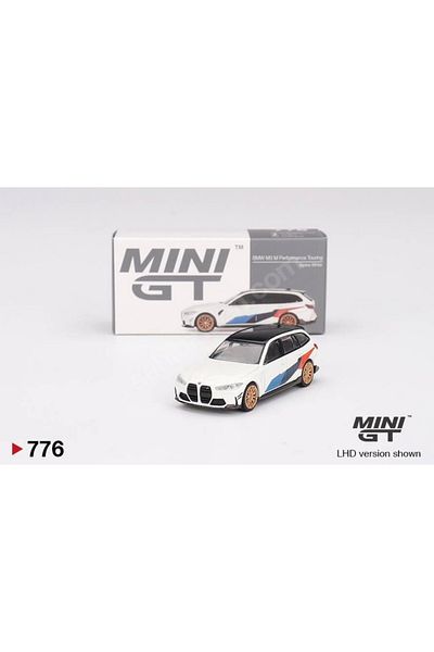 mini gt 1/64 Bmw M3 m Performance Touring -Alpine White Model Car