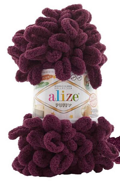 Alize Πλεκτό χέρι Puffy χωρίς βελονάκι χωρίς σουβλάκια Νέα Χρώματα