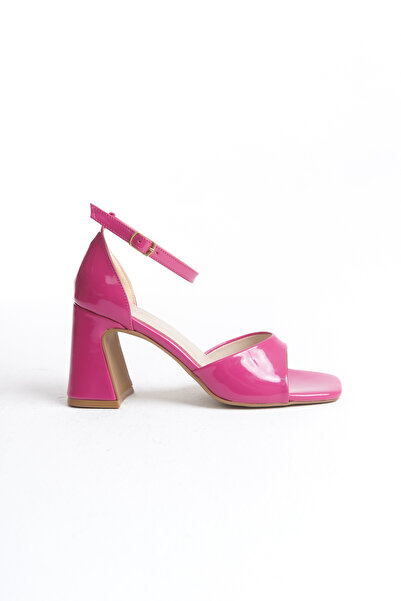 MARSEDO Kadın Kalın topuk Küt Burun Stiletto Günlük Ayakkabı Nadia