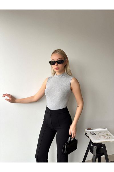 Jeevee Half Fisherman Zero Sleeve Blouse