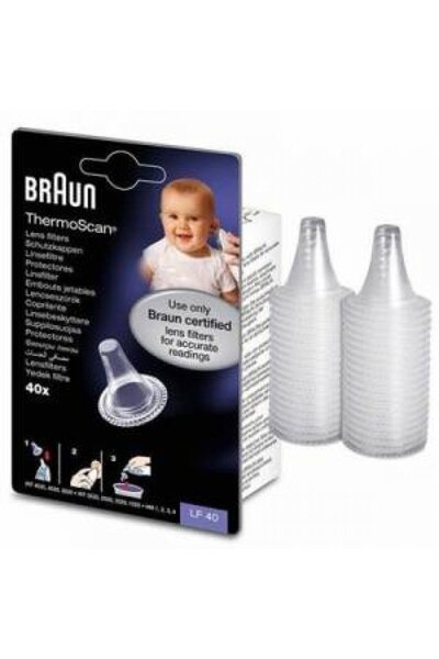 Genel Markalar Braun LF 40 Termometre Yedek Filtresi 40 Adet Orijinal
