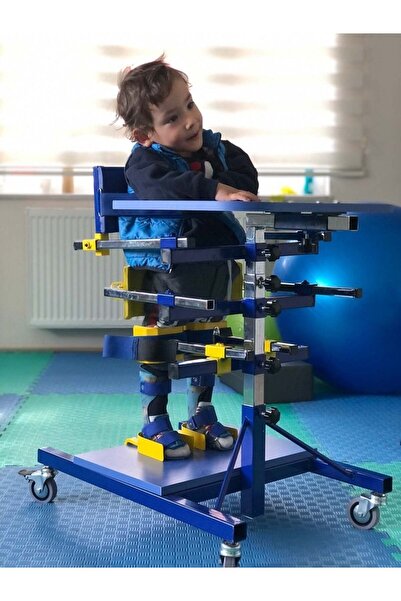 MEDİKALCİM Ayarlanabilir Ayakta Durma Sehpası Sırt (Gövde) Destekli 9-12 YAŞ ...