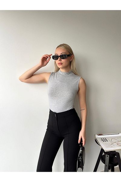 Jeevee Half Fisherman Zero Sleeve Blouse