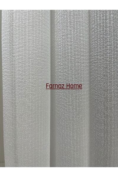 farnaz home Kanada Tül Perde, Modern, 1/3 sık Pileli, etek kurşun var. salon ...