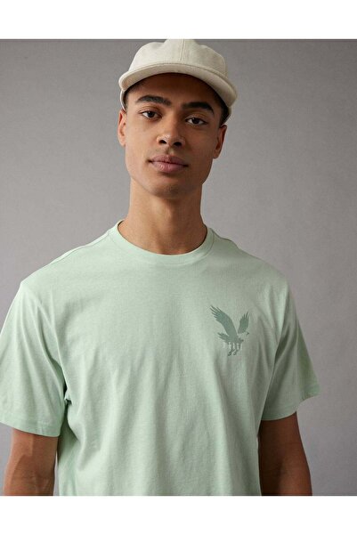 AMERICAN EAGLE AE Logo Graphic T-Shirt