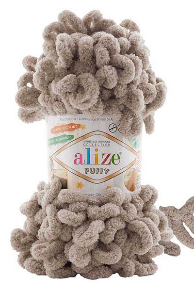 Alize Πλεκτό χέρι Puffy χωρίς βελονάκι χωρίς σουβλάκια Νέα Χρώματα