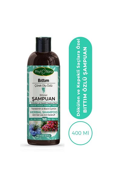 Phytoflora Bıttım Black Cumin Extract Herbal Shampoo