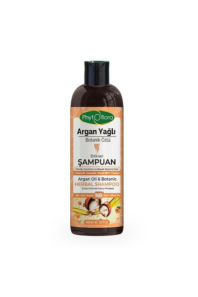Phytoflora Argan Oil Botanical Extract Herbal Shampoo