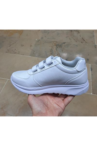 PARLEY Women's Ultra Light Skin Leather Velvet Seasonal Mother Walking Shoes