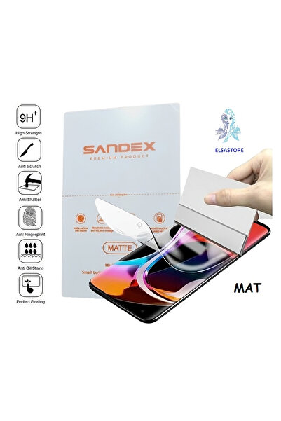 tkgz Tekno SPARK 20 PRO NANO Ekran Koruyucu Esnek ULTRA İnce SANDEX - MAT