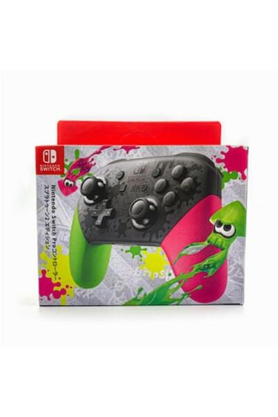 Nintendo Switch Splatoon 2 Pro Controller Kablosuz Oyun Kolu Pc Uyumlu