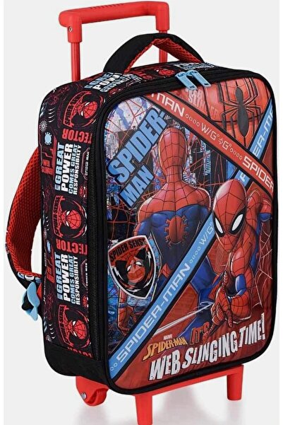 bundle island Rucsac copii pentru gradinita cu racleta figurina spiderman AO651