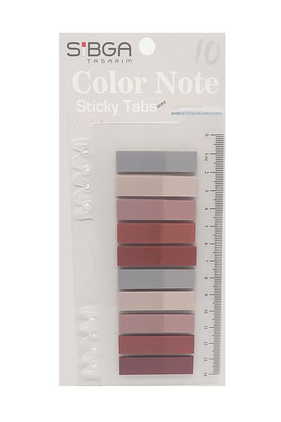 sibga tasarım Transparent Color Postit Post-It Post It. Book Marker Bookmark Postit Sticker Note Paper
