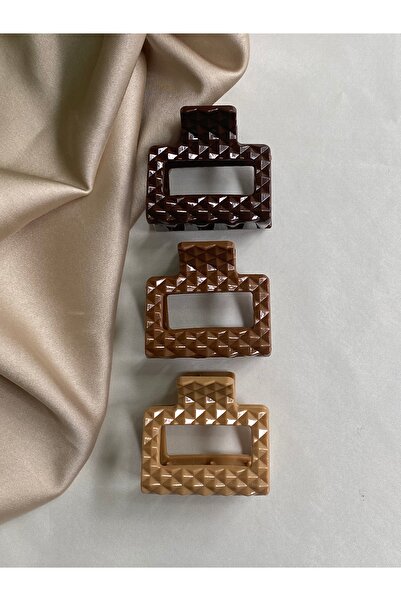 Twinssis Accessories 3-х частинний середній розмір кришталевий квадратний зат...