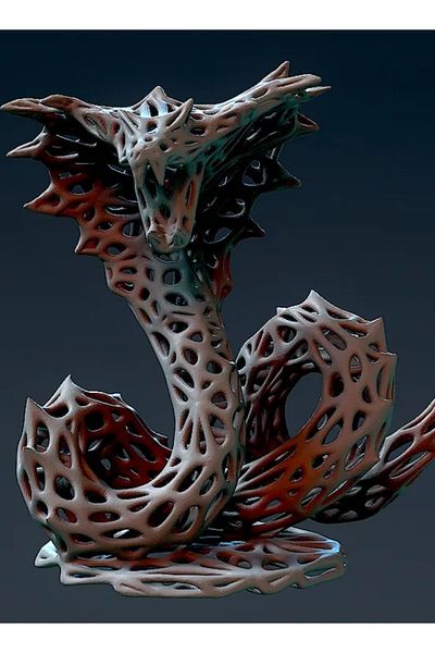 3D Brothers فورونوي كوبرا - منحوتة ديكور منزلي حديث