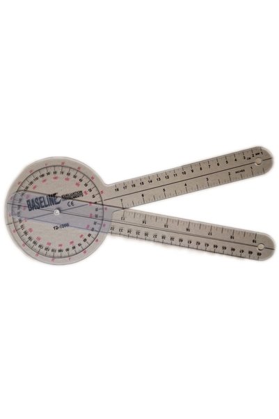 MEDİKALCİM Baseline Plastik Gonyometre 360 Derece 30 cm