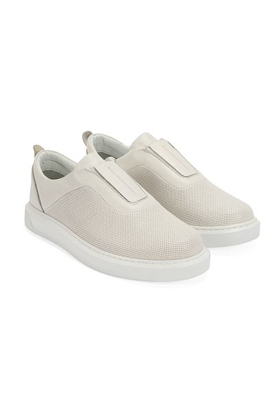Desa Pantofi casual de damă din piele albă