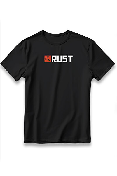 EZG Business Tricou oversize unisex Rust Gamer - Imprimat, 100% bumbac, țesăt...
