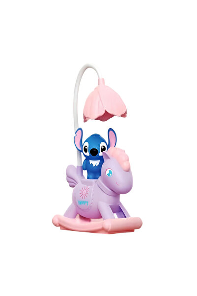 Sensoria Dekoratif Sevimli Stitch Tasarımlı Masa Lambası 2 Kademeli Usb Şarjlı Çocuk Odası Gece Lambası