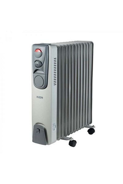 Kion دفاية زيت | 2300 واط | رمادي وأزرق | KRH/1013