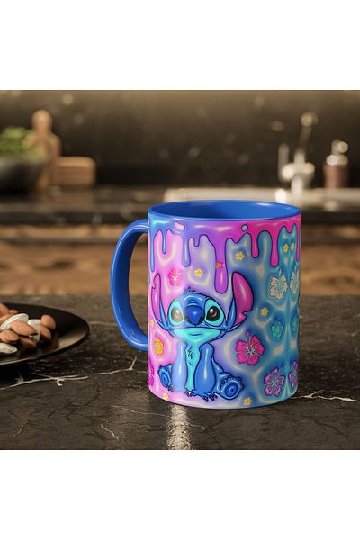 Cuppy Box Stitch 3D Print Effect Mug