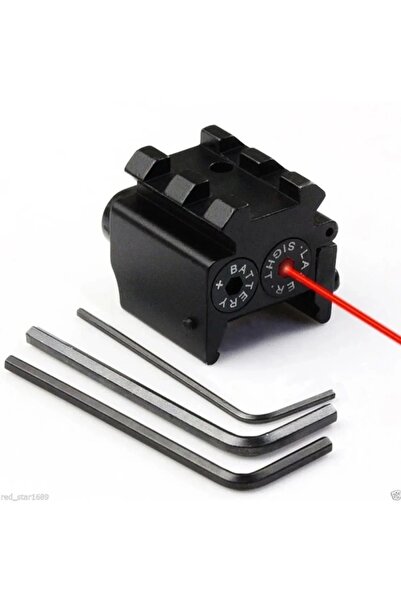 Epilons Avcılık, Tabanca için 20mm ray, Kırmızı Noktalı Lazer L2030