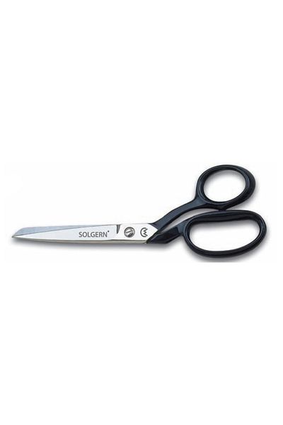 Skygo 232-7 Textile / Horizontal - 7 Inch Nickel Plated Black Handle Regula Scissors
