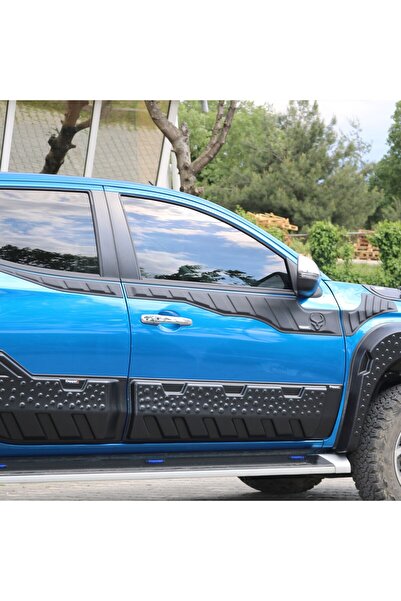 Cappafe Mitsubishi L200 2019- Yarasa Yan Kapı Kaplama