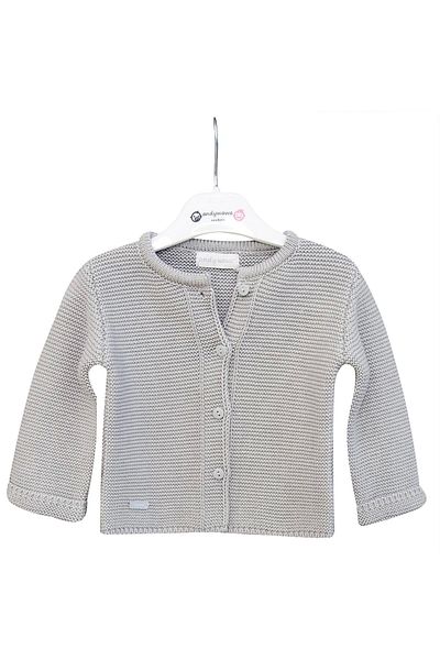 andywawa Ac24333 Basic Baby Jacket Gray Melange