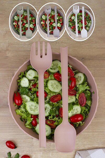 Okyanus Home Coliseum Salad Fork Spoon Set