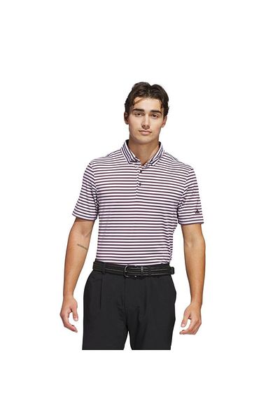 adidas Ανδρικό λευκό μπλουζάκι Polo Ult Stripe Polo Jf4890