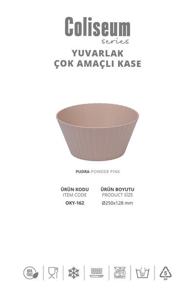 Okyanus Home Coliseum Powder Round Multi-Purpose Bowl