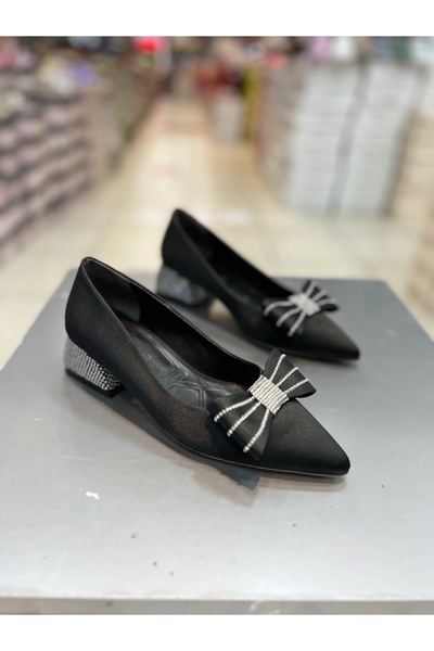 Alphus Vollex satenske elegantne ženske cipele sa niskom petom