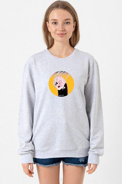 Tshirthane Meovv Meow Grimelange Women's 2Ip Sweatshirt