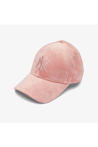 NEW ERA Pălărie roz pentru femei Velour Diamante 9forty Neyyan