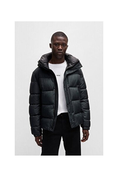 BOSS Su geçirmez kumaştan normal kesim şişme mont