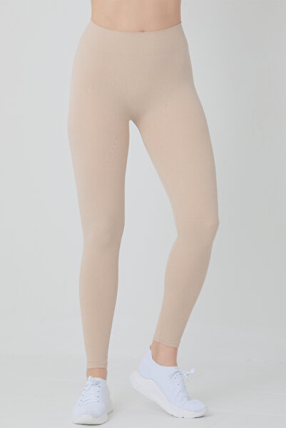 Doremi Colanți tricotați fără cusături cu talie înaltă
