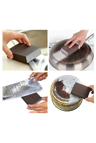 Marsilyan 2-Pack Nano Emery Sponge Rust Stain Lime Remover Kitchen Countertop...