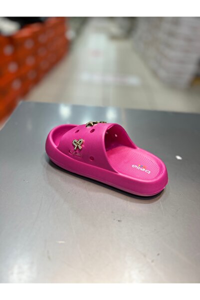 Akınal Bella Κοριτσίστικες πέτρινες παντόφλες ανοιχτή μπροστά