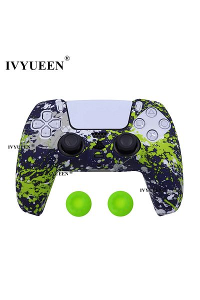 Choice Graffiti J Water Transfer Printing Protective Silicone Case For Sony Playstation 5 Ps5 Controller Ru
