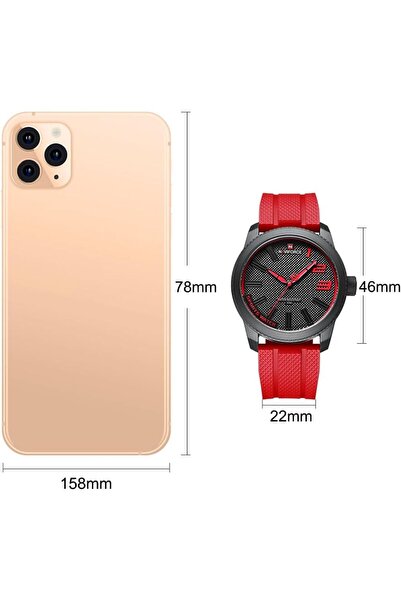 Naviforce Sport Waterproof Watches for Students Boys Men, Silicone Band Watch with Second Hand