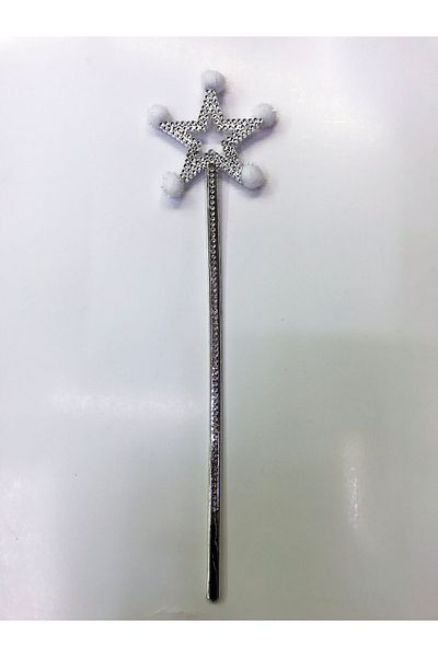 Hepta Collection White Pompom Magic Wand Wand