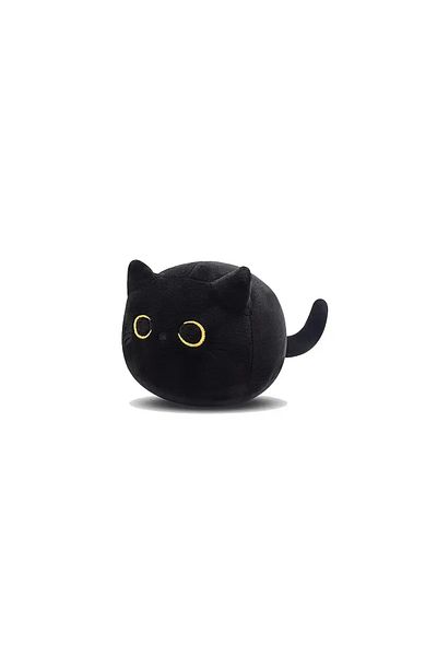 Choice 15cm Black 15cm/25cmfluffy Black Cat Plush Toys Stuffed Animal Cats Soft Pillow Nap Cushion Home Dec