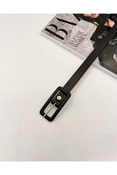 MODAM HİFA Cataramă placată dreptunghiulară Cureaua pentru femei Pantaloni Curea pentru rochie Curea pentru cămașă Curea pentru haină