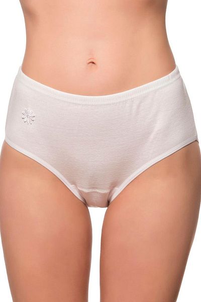 Kompedan Γυναικείο εσώρουχο White Ribbed - Ribbed K0305