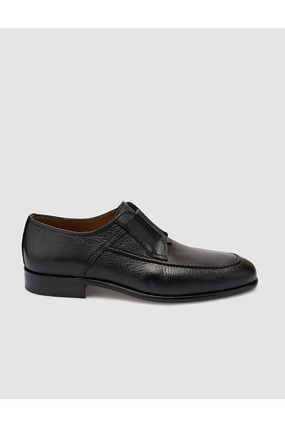 Cabani 100% Genuine Leather Black Men's Classic Shoes