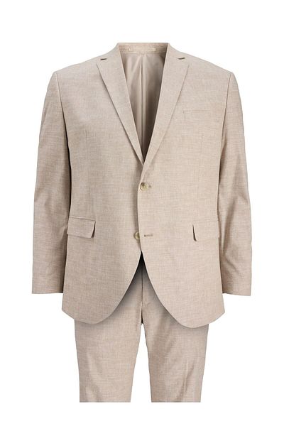 Jack & Jones Plus Einreihiger Blazer und Hose Plus Size Regular Fit Anzug